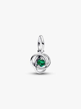 Pandora Green Eternity Circle Dangle Charm